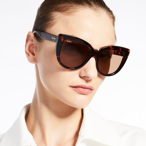 New, MAXMARA Sunglasses Spark2 MM0076 52E Authentic - Picture 1 of 12